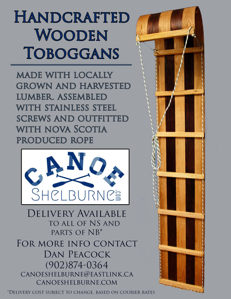 Handcrafted Wooden Toboggans